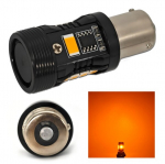 LED lemputė PY21W, BAU15S 12V be gedimų Oranžinė Nauja