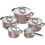 Zwilling Pure 5 vnt. puodų rinkinys, nerūdijančio plieno, dujoms ir indukcijai