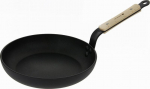 De Buyer Choc B Bois keptuvė 28 cm, aliumininė, su medžio rankena
