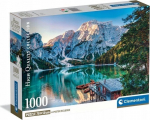 Dėlionė su ežeru ir kalnais Clementoni Emerald Lake Braies, 39934, 1000 d.