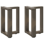 Kavos staliuko kojelės t formos, 2 vnt., 28x25x(42-43) cm