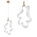 &Scaron;viestuvas Toolight Led G013-1Cp White Gold 40X23X40Cm
