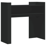 Konsolinis staliukas，konsolinis stalas, juodas, 100x35x90cm, apdirbta mediena CFE63097