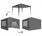 Pavėsinė Fluxar home TN-1060, 300x300cm, pilka