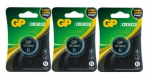 GP elementai CR3032, LITHIUM 3V, 3 vnt