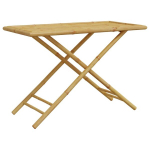 Sulankstomas sodo stalas，Lauko stalas, 110x55x75cm, bambukas CFE796369