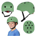 &bdquo;Trike Fix&ldquo; vaiki&scaron;kas dviračio &scaron;almas, reguliuojamas LED, S, 48&ndash;54 cm, tamsiai žalias