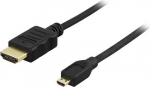 Deltaco HDMI-1033, HDMI-A/Micro HDMI, 3 m