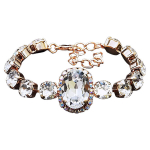 Apyrankė moterims DiamondSky &bdquo;Sofia II (Crystal)&ldquo; su Swarovski kristalais