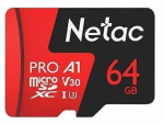 Atminties kortelė telefonui Netac P500 Extreme Pro Memory Card 64GB