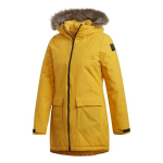 Striukė moterims Adidas Xploric Parka, geltona