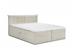 Lova Mazzini Beds Echaveria 200x200 cm, smėlio spalvos