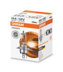 Automobilinė lemputė Osram Original Line H4, 1 vnt., Baltas