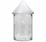 Muurla Moomin stiklinis indelis Moomin house, 30,5cm