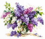 Siuvinėjimo rinkinys Magic Needle Lilac 40-68