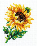 Siuvinėjimo rinkinys Magic Needle Small Sunflower 28-04