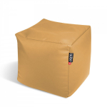 Pufas Qubo&trade; Cube, dirbtinė oda, &scaron;viesiai oranžinis