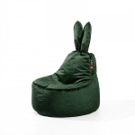 Vaiki&scaron;kas sėdmai&scaron;is Qubo&trade; Baby Rabbit Emerald Fresh Fit, žalias