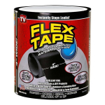 Vandeniui atspari lipni juosta Flex Tape, juoda