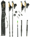 Vaik&scaron;čiojimo / trekingo lazdos Hi-Tec Alpenstock, 85-135 cm