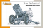 Konstuktorius 15 cm Nebelwerfer 41 German Multiple Rocket Launcher 1:72 SPECIAL HOBBY
