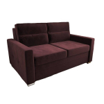 Dvivietė sofa - lova ARTIS, bordo
