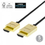 Deltaco HDMI-1043-K, HDMI, 3 m