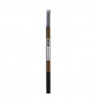Automatinis antakių pie&scaron;tukas su &scaron;epetėliu Maybelline New York Brow Ultra Slim Soft Brown, 9 g