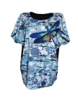 Palaidinė moterims, mėlyna, L/XL