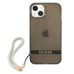 Guess GUHCP13SHTSGSK, skirtas iPhone 13 mini, juodas
