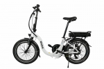 Sulankstomas elektrinis dviratis Blaupunkt Emmi, 20", baltas