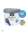 Creall modeliavimo smėlis 750g., raudonas