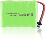 1 vnt. 6V Ni-MH 2400 mAh įkraunama baterija nuotolinio valdymo automobiliui