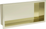 Mexen X-Wall-R įleidžiama sieninė lentyna, 45x20 cm, Gold