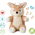 Muzikinis mink&scaron;tas elniukas su judesio jutikliu LoveLight Buddies Finley Fawn, Cloud B 320003