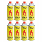 Butano dujos Alpen Camping, 400ml - 8 vnt