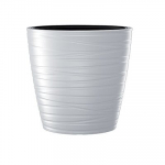 Gėlių vazonas Prosperplast Maze DPMZE600-S449, baltas