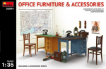Klijuojamas Modelis MiniArt 35564 Office Furniture & Accessories 1/35