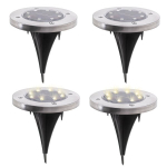 Įsmeigiamas lauko &scaron;vietuvas 8LED, 4 vnt.