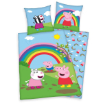 Herding vaiki&scaron;kas patalynės komplektas Peppa Pig, 140x200, 2 dalių