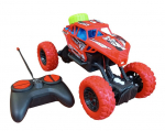 Radijo bangomis valdomas Monster Truck automobilis, raudonas