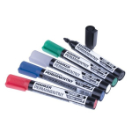 Markeris apvalus Inter-S 1,5 mm baltas, 1 vnt.