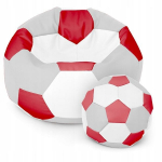 Sėdmai&scaron;is su pufu Ball XXXXL, įvairių spalvų