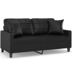 Sofa vidaXL, juoda