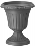 Vazonas su kojele Milano, &Oslash;30 cm, pilkas
