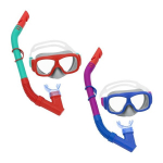 Nardymo kaukių komplektas Bestway Explora Snorkel 24032, 2 vnt, įvairių spalvų