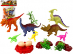 Dinozaurų figūrėlių rinkinys Lean Toys, 15 det.