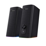 PC Garsiakalbiai 2.0 - Trust Gaming - GXT 612 Cetic - Bluetooth - 18W - RGB Žaidėjams - Juoda