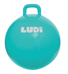 &Scaron;okinėjimo kamuolys Ludi, 55 cm, mėlynas