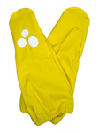 Huppa Vaikų lietaus pir&scaron;tinės ENSI, yellow, 5